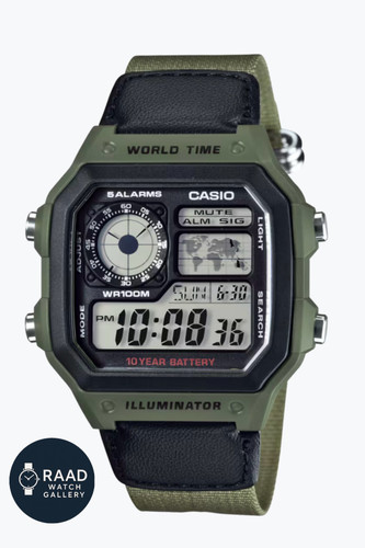 ساعت مچی دیجیتال مردانه کاسیو AE-1200WHB-3BVDF