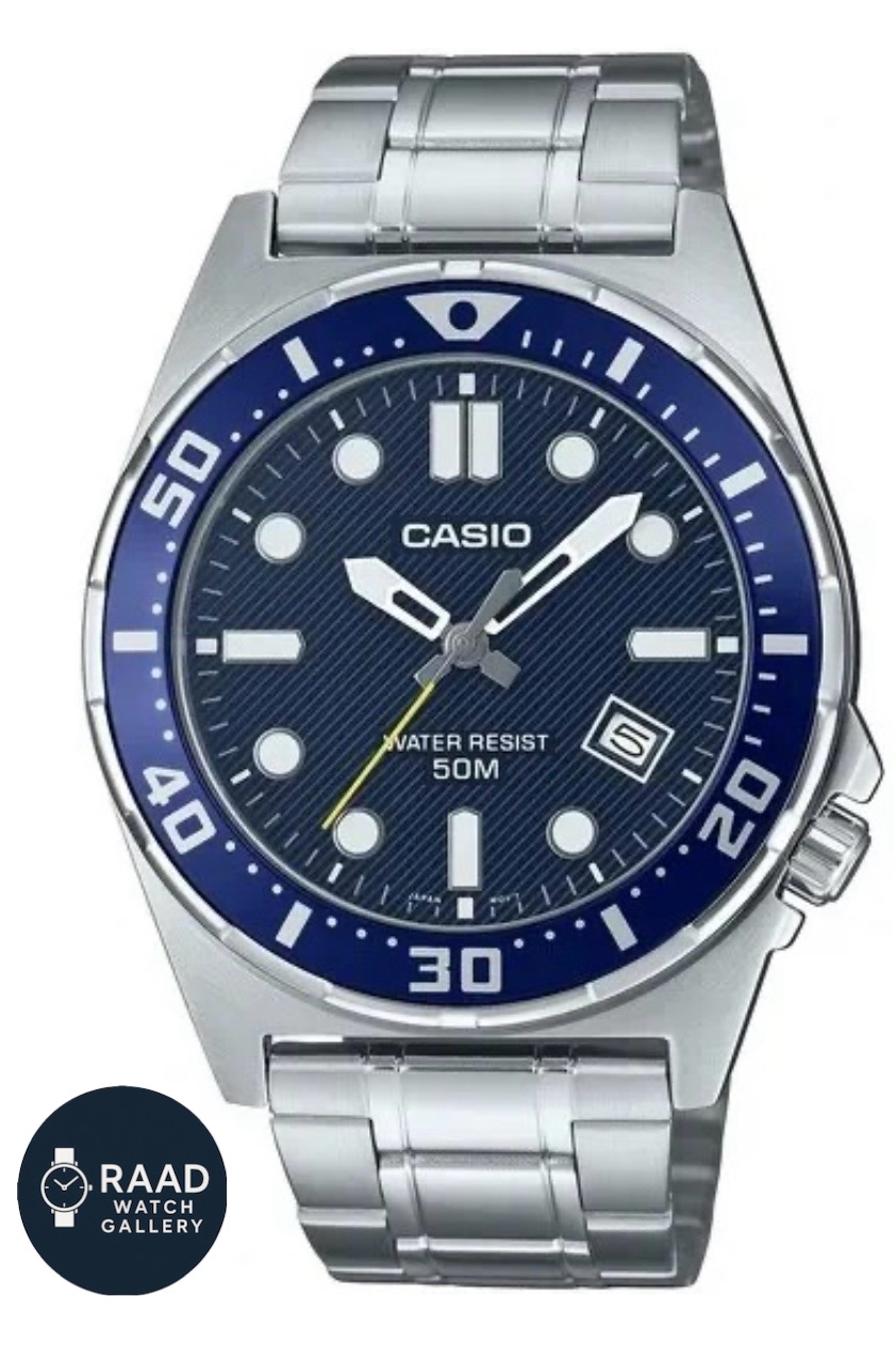 ساعت مچی عقربه ای مردانه کاسیو مدلMtd-135d-2avdf