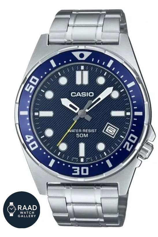 ساعت مچی عقربه ای مردانه کاسیو مدلMtd-135d-2avdf