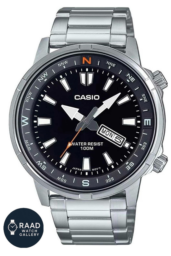 ساعت مچی عقربه ای مردانه کاسیو مدل Mtd-130d-1a4vdf