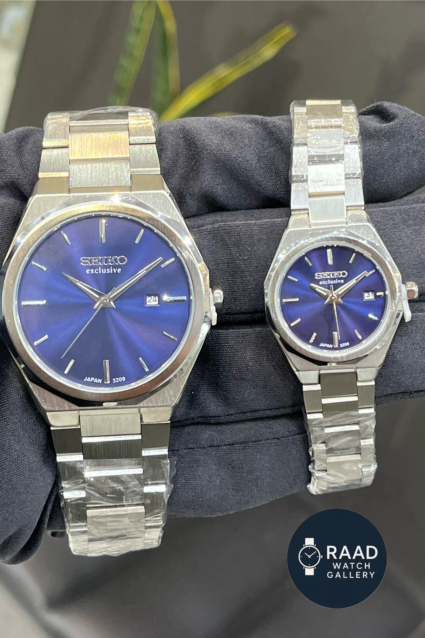 ساعت مچی عقربه ای ست مردانه و زنانه سیکو اکسکلوسیو مدل3209