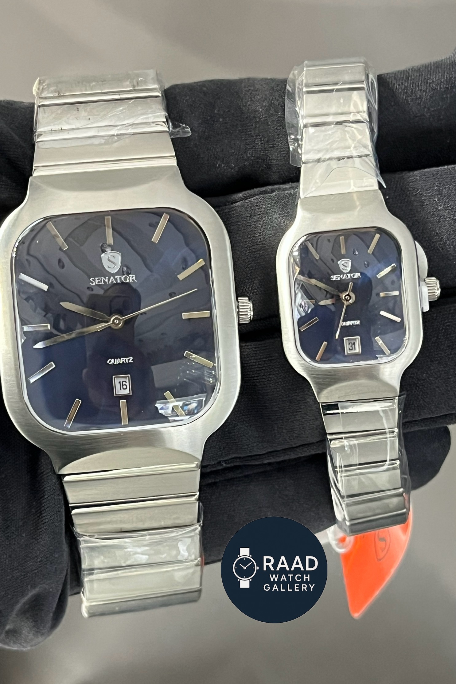 ساعت مچی عقربه ای ست مردانه و زنانه سناتور مدل st1085